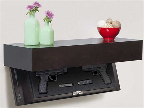 hidden firearm storage furniture